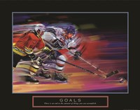 Framed Goals - Hockey
