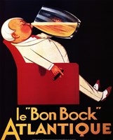 Framed Le Bon Bock