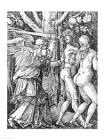Framed Expulsion from Paradise, 1510