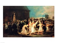 Framed Procession of Flagellants, 1815-19