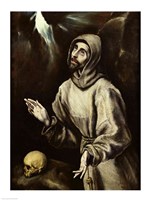 Framed St. Francis of Assisi Receiving the Stigmata