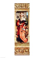 Framed St. Elizabeth of Hungary