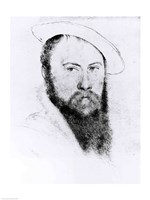 Framed Portrait of Sir Thomas Wyatt the Younger