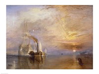 Framed Fighting Temeraire