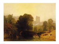 Framed Near the Thames Lock, Windsor, c.1809