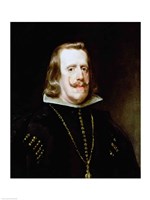 Framed Philip IV (profile)