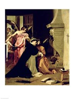 Framed Temptation of St.Thomas Aquinas