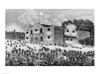 Framed Siege of the Alamo