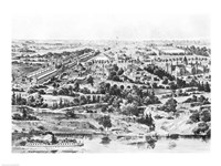 Framed View of the Centennial Exposition, Philadelphia, 1876