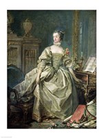 Framed Madame de Pompadour