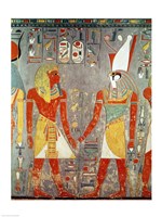 Framed Relief depicting Horemheb