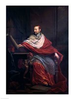 Framed Cardinal Pierre de Berulle
