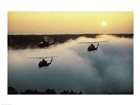 Framed AH-16 (Cobras) Attack Helicopters