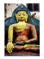 Framed Statue of Buddha, Kathmandu, Nepal