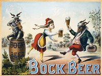 Framed Bock Beer