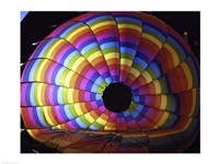 Framed Close-up of hot air balloon, Albuquerque International Balloon Fiesta, Albuquerque, New Mexico, USA