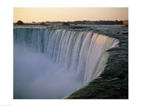 Framed High angle view of a waterfall, Niagara Falls, Ontario, Canada