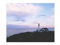 Framed Portland Head Lighthouse Cape Elizabeth Maine USA