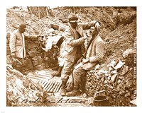 Framed Barber in the Trench