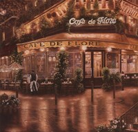Framed Cafe De Flore