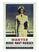 Framed Wanted! More Navy Nurses