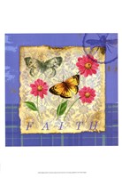 Framed Papillion Plaid II