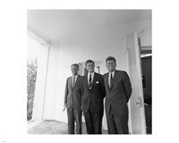 Framed JFK-Robert-Edward