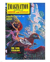 Framed Imagination Cover October 1950