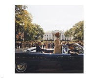 Framed Parade, Union Station to Blair House, President Kennedy