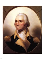 Framed Portrait of George Washington