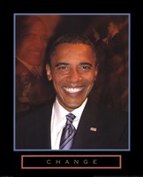 Framed Obama - Change