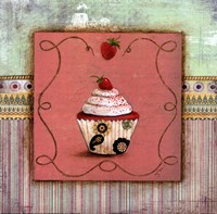 Framed CUPCAKE DELIGHT I