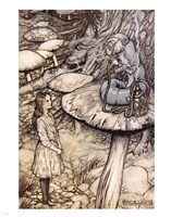 Framed Alice in Wonderland, Advice from a Caterpillar