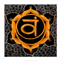 Framed Svadhisthana - Sacral Chakra, Sweetness
