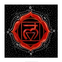 Framed Muladhara - Root Chakra, Support