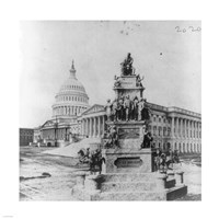 Framed Lincoln Monument