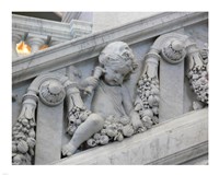 Framed Library of congress architecture detail