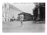Framed Elphinstone Winning Washington Marathon