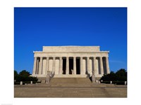 Framed Facade of the Lincoln Memorial, Washington, D.C., USA