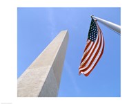 Framed Low angle view of the Washington Monument, Washington, D.C., USA