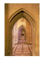 Framed Arched doorways at the National Cathedral, Washington D.C., USA