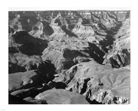 Framed Grand Canyon canyon and ravine