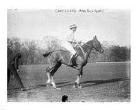 Framed Capt. Lloyd  Eng. Polo Team