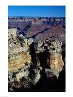 Framed Rock Formations at Grand Canyon National Park