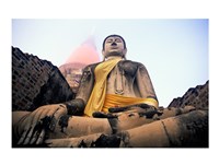 Framed Statue of Buddha, Wat Yai Chai Mongkhon, Ayutthaya, Thailand