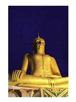 Framed Statue of Buddha, Wat Phra Yai, Ko Samui, Thailand