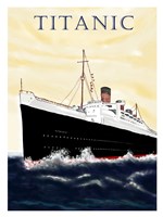 Framed Titanic Poster