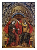 Framed Coronation of the Virgin