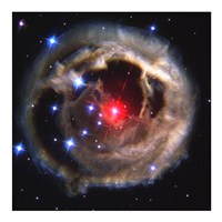 Framed Light Echo Around V838 Monocerotis