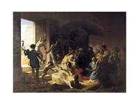 Framed Christian Martyrs in Colosseum